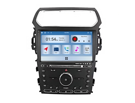 Autorrádio Multimédia 6gb Ram 128gb Rom Carplay Roverone Para Ford Explorer 5 2011 2019 Carro Rádio Bluetooth Gps Navegação