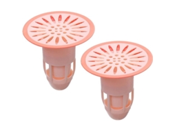 Válvula Antireflujo Para Desagüe De Ducha Tapon De Desagüe Núcleo De Alcantarilla Insertable (rosa-2 Paquetes)