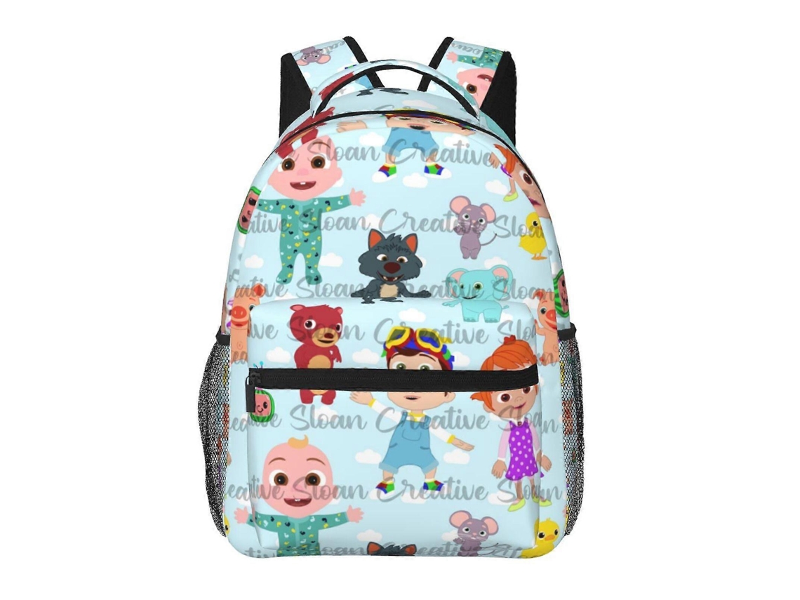Mochila De Estudante Cocomelon Y79, Durável E Leve, Com Alça De Ombro Impermeável E Respirável. Olysi Shop
