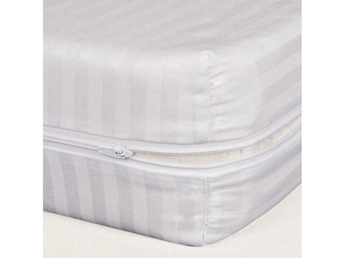 Capa Protetora Colchão Zíper Lençol Elástico 28cm