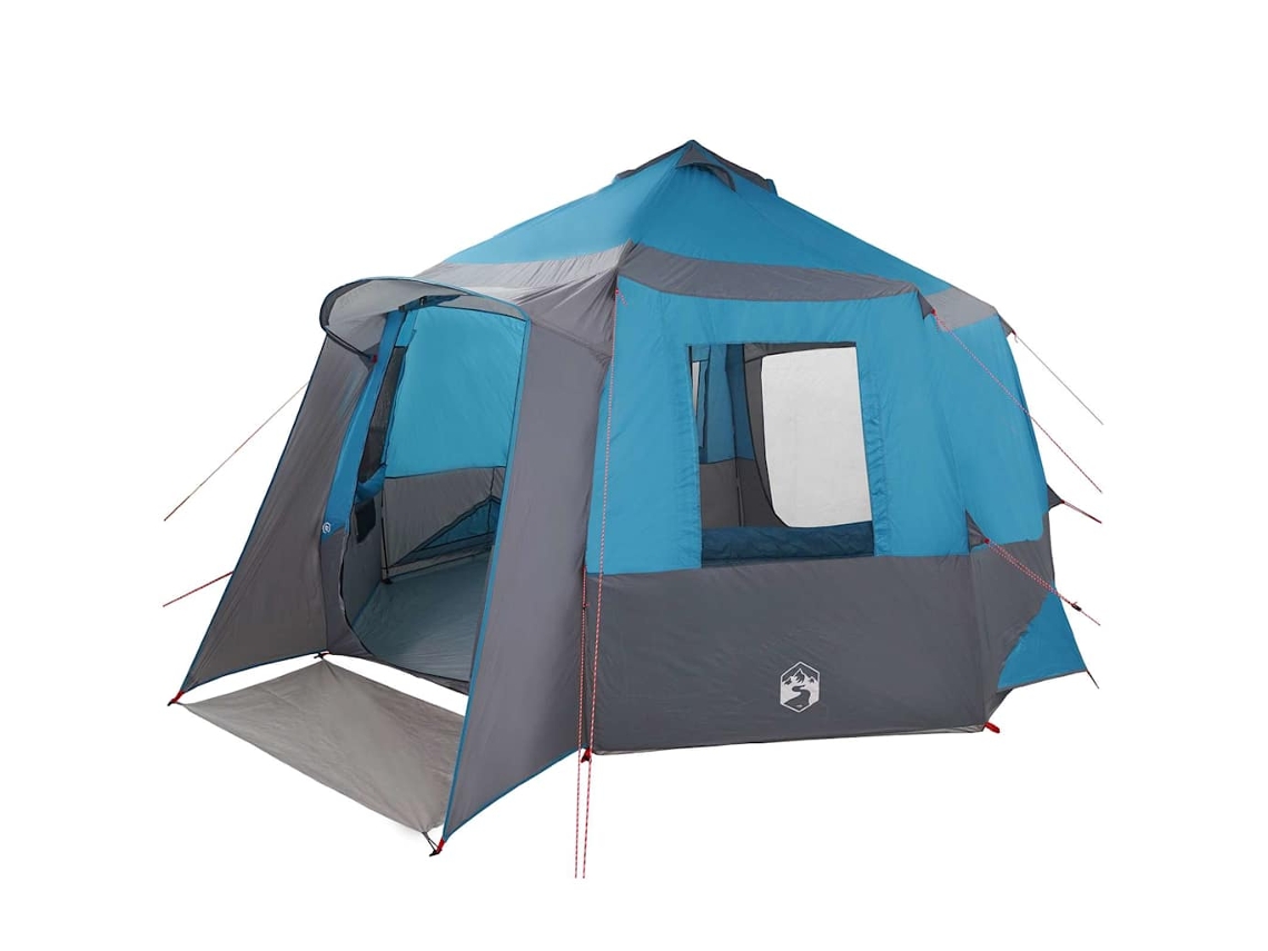 Conjunto 1 Barraca Familiar Vidaxl Azul Tafetá (405 X 405 X 273 Cm)