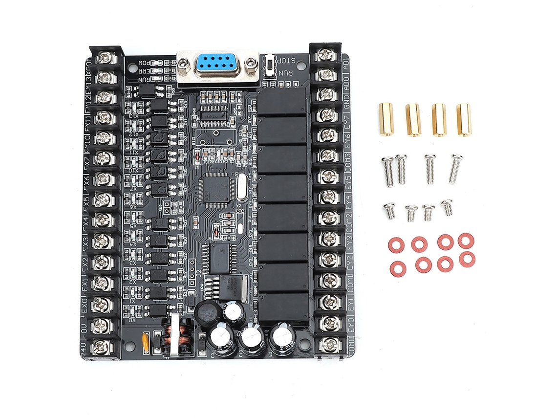 Placa de Controle Industrial Plc Fx1n 20mr com Download Online | S/MARCA