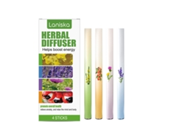Laniska: Combo Herbal para Hidratação de Cabelos com Pau de Cuidado Herbal LAXISCREED