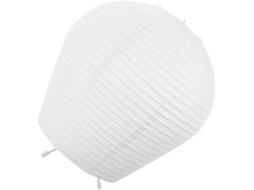 Abajur de mesa duplo Beauvorty White Paper, sem bateria, estilo japonês, iluminação decorativa elegante para