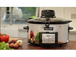 Máquina de Cozinha Slow Cooker CROCKPOT Csc012x-01 (5.7 L) — 5.7L | Pré-programação: 20h