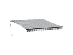 Retractable Awning, Retractable Awnings Vidaxl Antracite Tecido (400 X 300 Cm)
