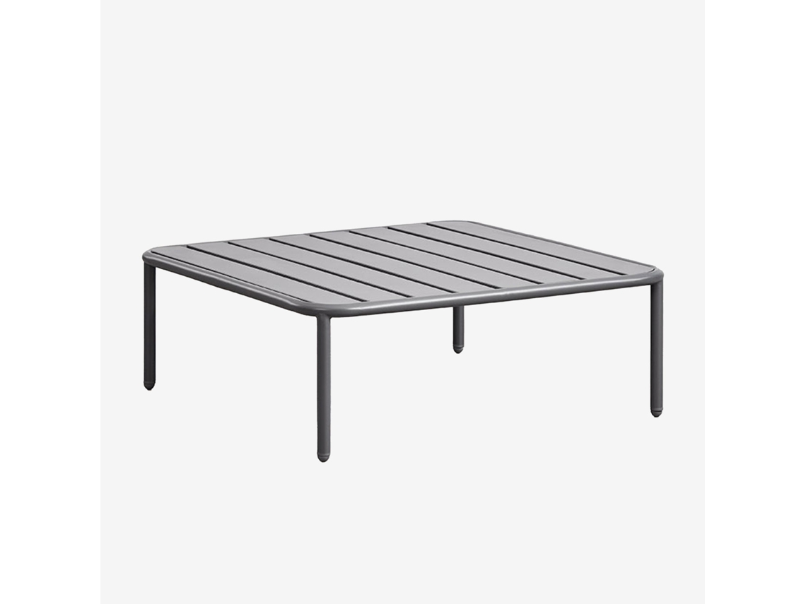 Mesa de Centro Jardim Quadrada 90x90cm Aço Roubly SKLUM