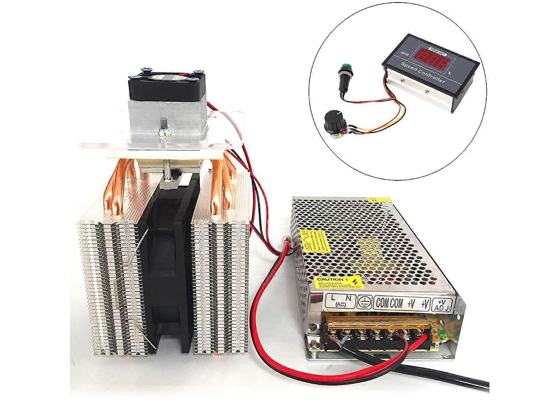 Controlador de motor elétrico PWM para motor com regulador ajustável