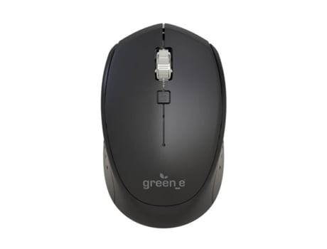 Mouse ecológico sem fio 3 botões mobilidade verde-E