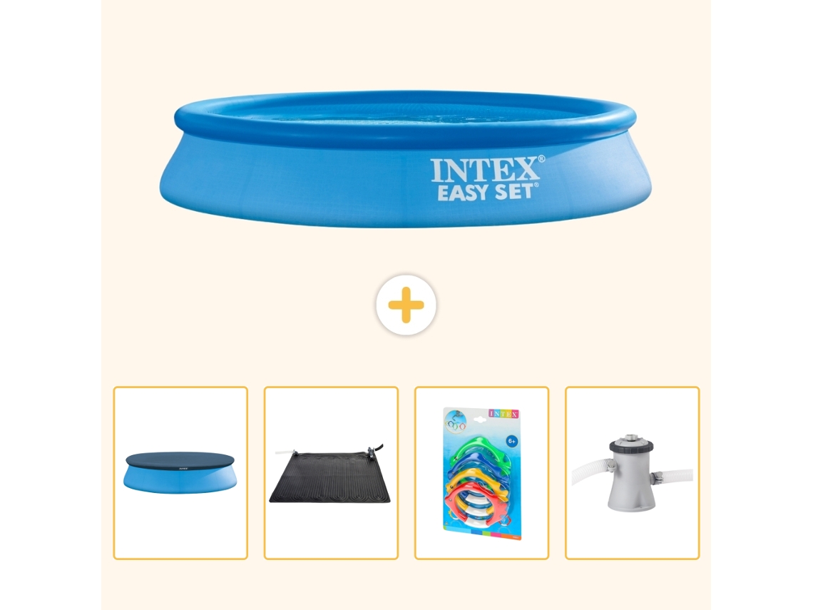 Intex Piscina Easy Set Redonda - 305x61 Cm - 5-peças S37