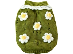 Linterna pet jersey, invierno, Navidad, tamaño M, verde
