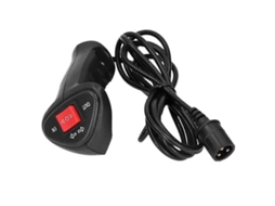 2026 controlador Sem Fio para Guindaste Elétrico Universal com Cabo de 2,8m Material Abs Preto