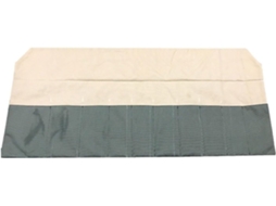 Sacos de lona enrolados para guardar ferramentas de jardim, com 10 compartimentos multifuncionais, núcleos brancos E