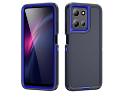 Capa Para Motorola Moto G 5g 2026 Cobertura Total Dupla Camada Azul Czhhmart