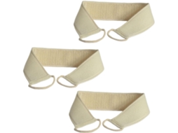 Conjunto De Escova Banho Longa Packove 3 Peças Com Alça, Escova Para As Costas E Esfoliante Chuveiro Banheira
