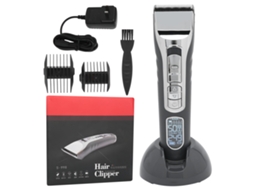 2026 cortadora de Cabelo Elétrica Recarregável com Led para Homens, Cortador Profissional para Salão 100 240v