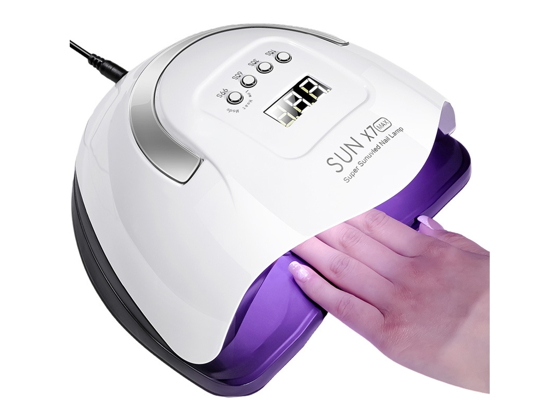 Lâmpada Portátil Uv Led Sun X7 Max Para Secagem De Unhas, Adequada Para Mãos E Pés.