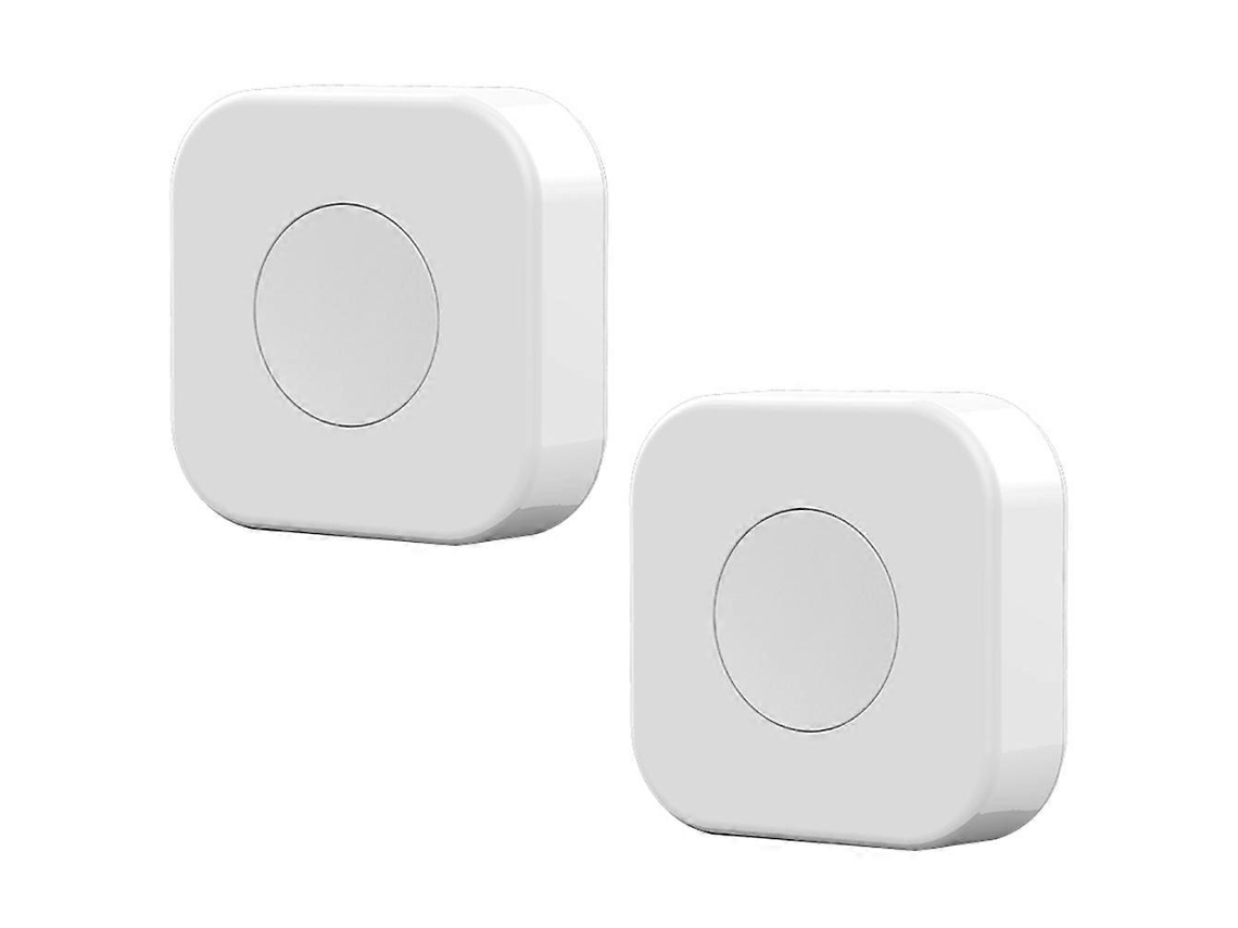 2 Botões Tuya Zigbee Para Casa Inteligente Com Interruptor De Cena, Conexão Multicenas, Controle Remoto Sem Fio E Gateway Zigbee.