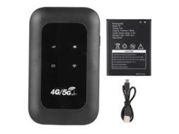 Wifi Móvel Portátil (cartão Sim Sem Fio 4g Acesso À Internet 150m)