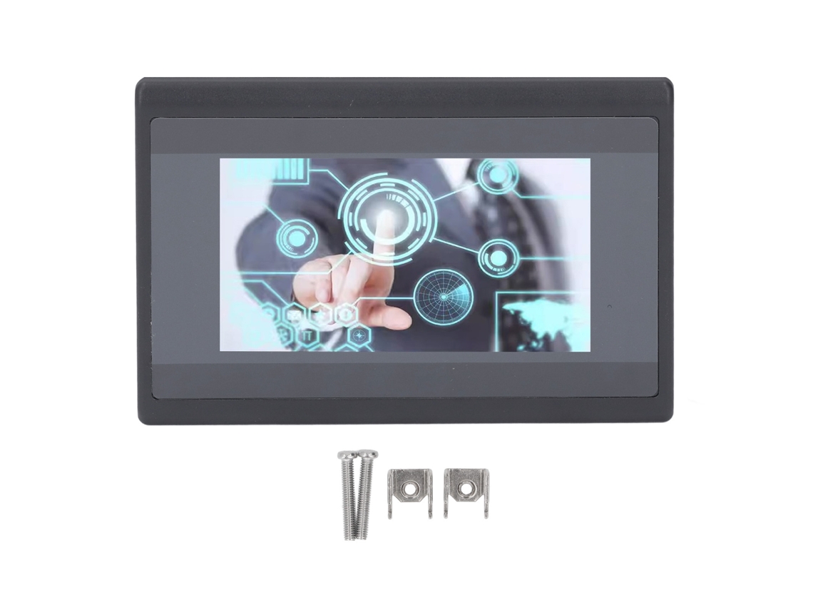 Plc Hmi 4.3 Polegadas All In One Dc24v Arm9 600mhz Sunflare
