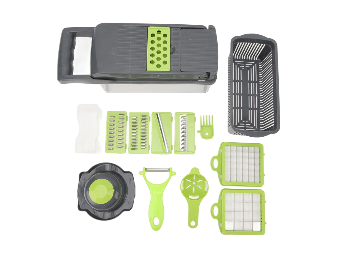 Conjunto Ralador LAXISCREED Aço Inox 16 em 1