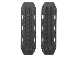 Placa De Escape Simulada De Plástico Para Carro Rc Escala 1/18 1/24 Escada De Areia Anti-derrastre Preta