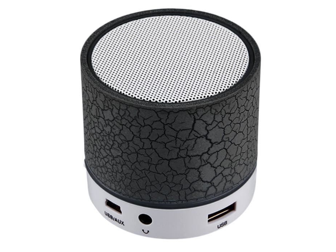 A9 LED Alto-falante Bluetooth Sem Fio Estéreo Portátil - Preto - Suporte USB Micro SD TF S/MARCA
