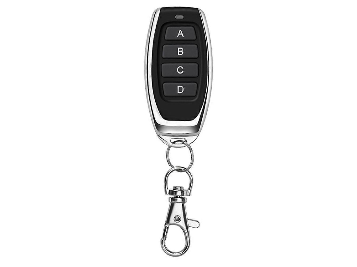 Controle Remoto Sem Fio 433mhz Com 4 Chaves, Duplicador E Cópia De Chaves Para Portão De Garagem Universal, Abcd