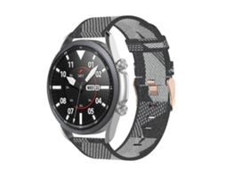 Pulseira De Nylon Trançado Para Galaxy Watch 3 De 45 Mm, Tamanho Único De 22 Mm.