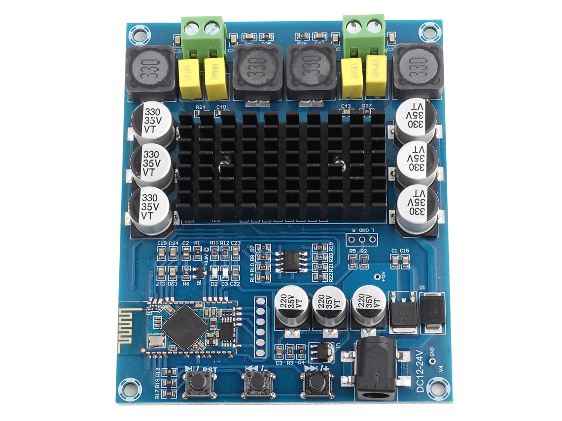 Placa de Amplificador Digital de Áudio Bluetooth 4.0 120w+120w S/MARCA