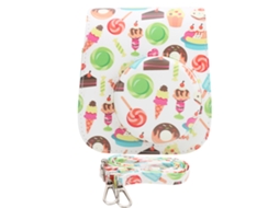 Funda Protectora Para Cámara Fujifilm Mini 11/9 De Cuero Pu Con Correa Ajustable Desmontable