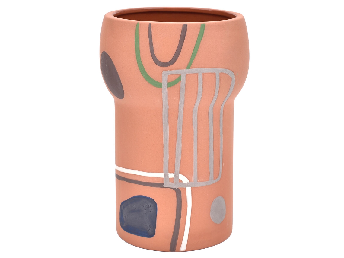 Vaso SIGNES GRIMALT Cerâmica 11,5x18x11,5 cm