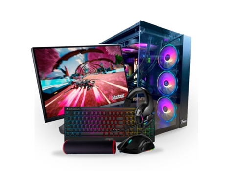 Pack Gaming Xpert A76X Rts47 Ryzen5 7600X- Rtx 4070 Super -Ddr5 32Gb Ssd 1Tb Wifi- Monitor 27' Qhd AURES GAMING REVOLUTION