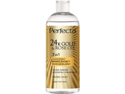 Luxury 24k Gold Rose Oil Micellar Water 400ml Premium Hydration Solution Perfecta