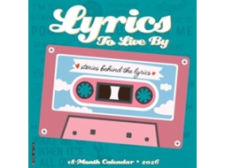 Livro Lyrics to Live by 2026 Wall Calendar de Willow Creek Press (Inglês)