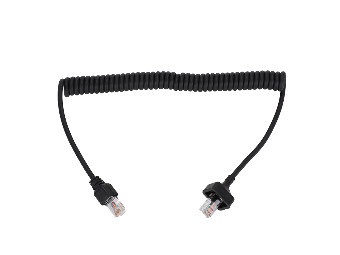 Cabo Mali de microfone com alto-falante, 8 pinos, para Kenwood TK 863, KMC 30, outros modelos