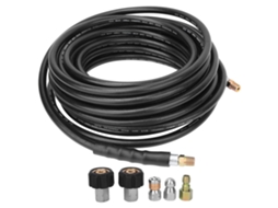 KIT de jato de esgoto para lava pressão com mangueira 15m 5800psi 1/4 NPT e 5 bicos