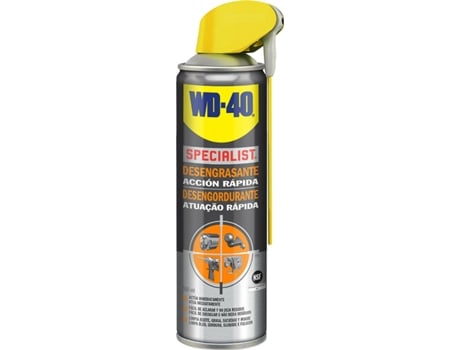 Spray Desengordurante Dupla Acção 500ml (SPECIALIST) - WD-40