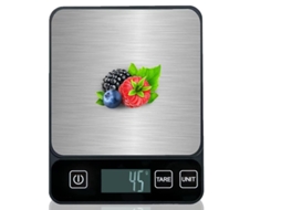 Balança de Cozinha Digital, até 5 kg, com visor LCD, AQUAFORGE