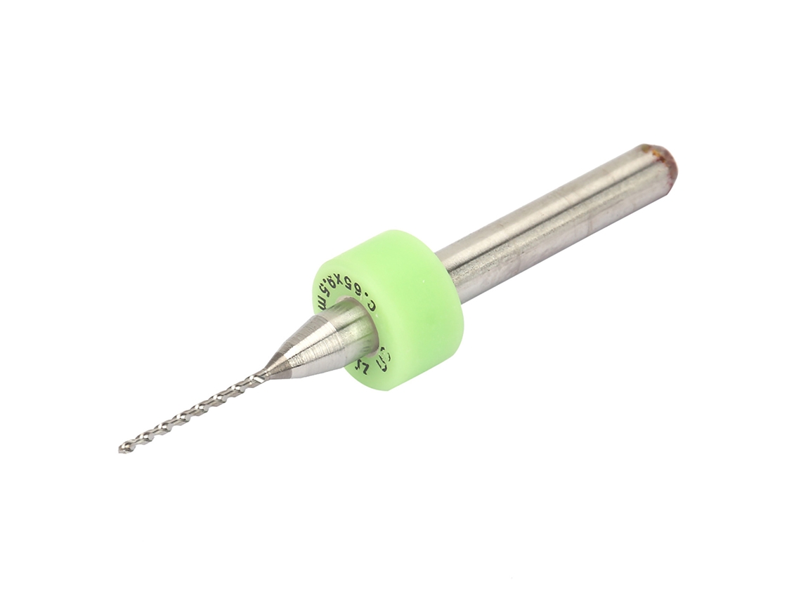 Conjunto De 10 Mini Brocas De Carbeto Laxiscreed Para Circuitos Impressos De Alta Dureza
