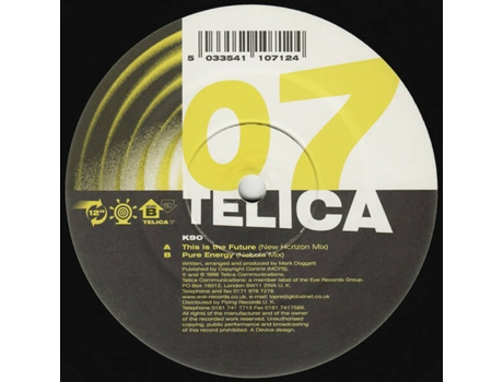 Vinil This Is The Future Telica