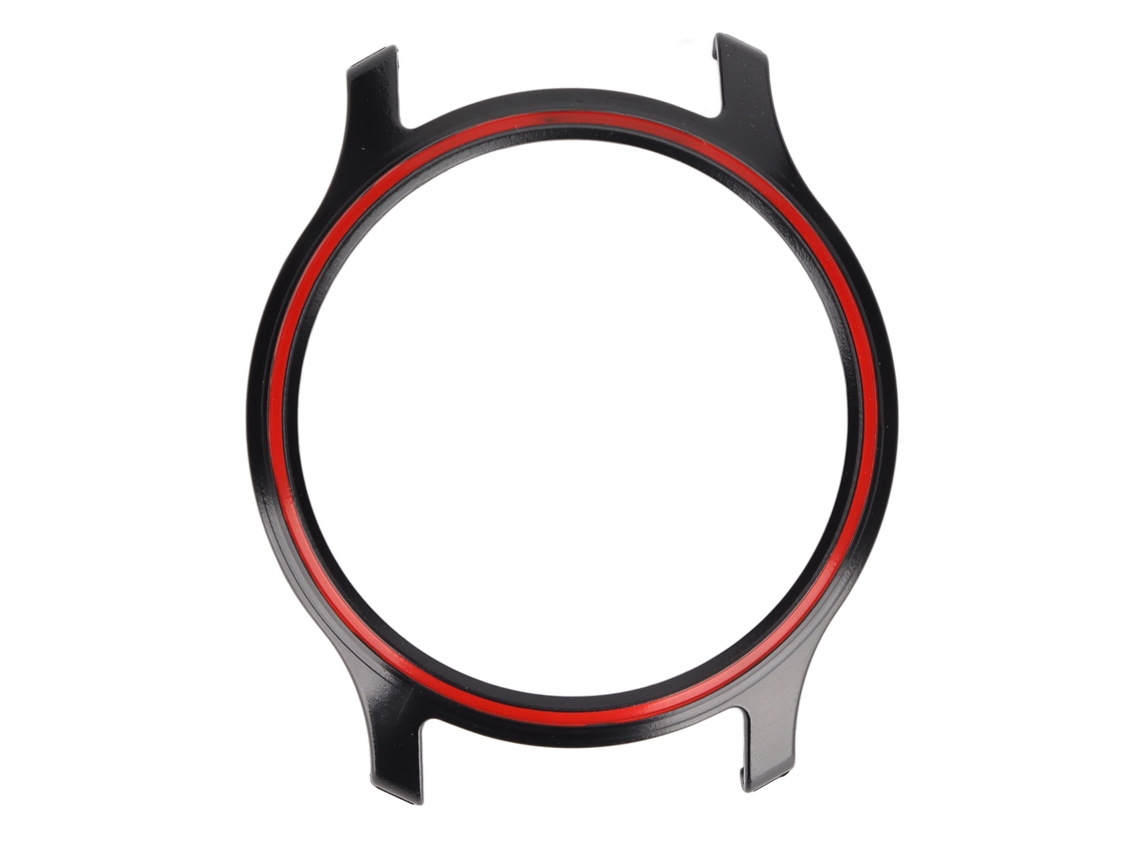 Aetheria capa Protetora Full Cover para Haylou Rs3 Ls04 Relógio Inteligente Carcaça Resistente Preto Vermelho