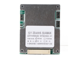 Placa de Proteção Bms Pcb para Bateria de Lítio 13s 30a com Carga Balanceada