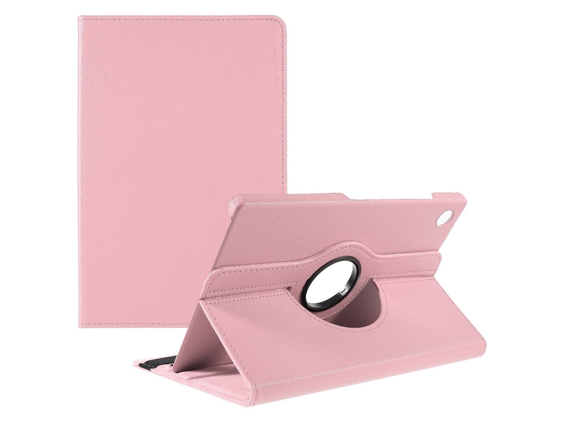 Capa giratória 360° rosa claro para Samsung Galaxy Tab A8 10.5 2021