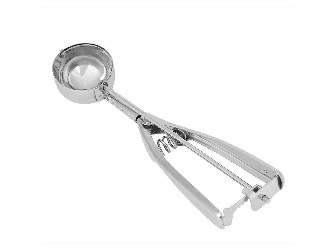 Colher De Mel Aço Inox Para Misturar E Verter Com Design Ergonômico
