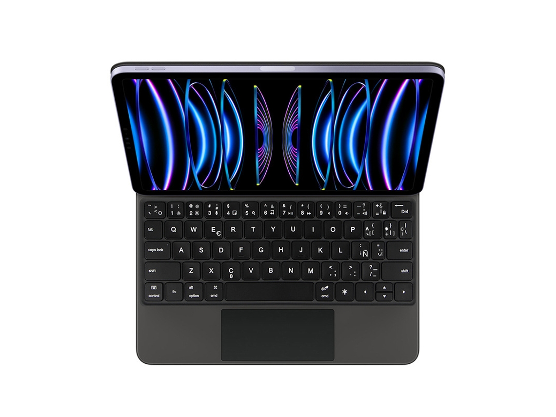 Teclado Semi Fio para iPad Pro 13 2024 Espanhol Preto Ushion (m4)