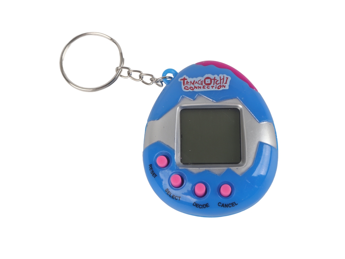 Ats máquina de Juegos Portátil para Niños Bebé Juguete de Mascota Electrónica de Plástico (azul)