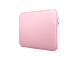 Capa Protetora De Neoprene Para Laptop De 13,3" Rosa Claro