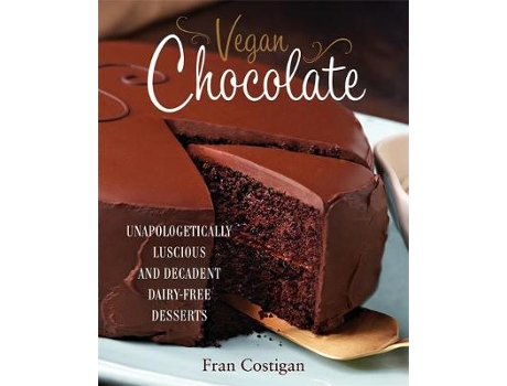 Livro vegan chocolate de fran costigan (inglês)