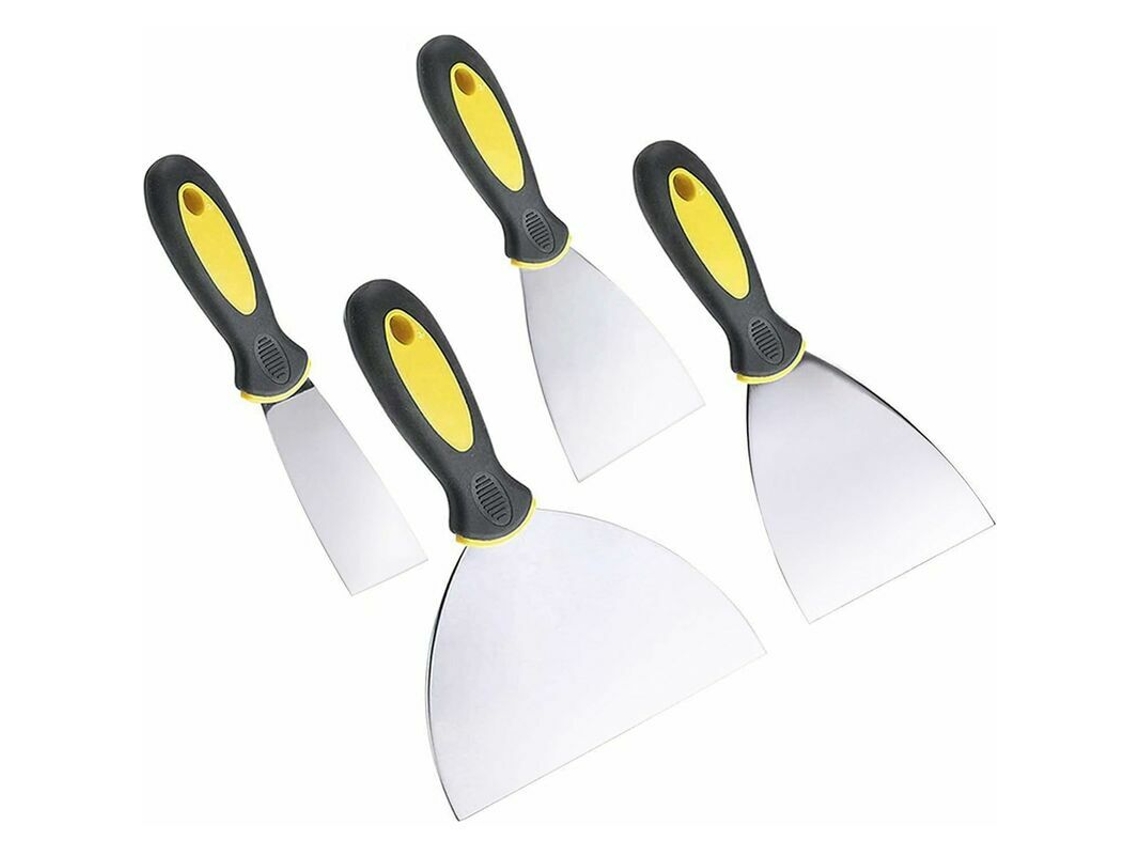 Edelstahl Pfannenwender Conjunto 38, 75, 100, 150mm 4 Stück